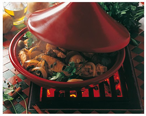 Emile Henry EH325626 Tajine, Keramik, Ziegel, 27 x 27 x 20 cm - 3