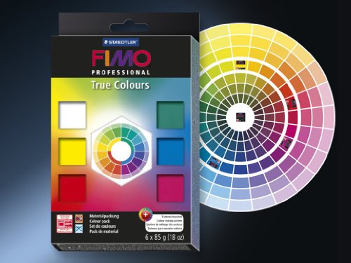 Staedtler fimo professional набор натуральные цвета, из 6-ти блоков по 85г (4007817800317)