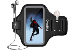 FYISWHO Sportarmband Handy für Samsung Galaxy a50 a51 a52 a52s a53 a54 a70 a71 a72 a80 a81 a90 a91, Laufarmband Armtasche Handytasche Armband für Galaxy a30 a31 a32 a33 a34 a40 a41 a42