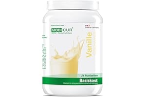 BCM Modicur Basis Vanille 1 Dose à 480g (24 Portionen/BCM Diät/Eiweißshake/BCM BodyCellMass)