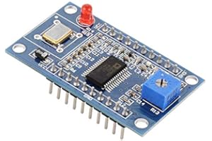 TECNOIOT AD9850 Modulo generatore di Segnale DDS 0-40MHz 2 Onda sinusoidale e 2 uscite a Onda Quadra