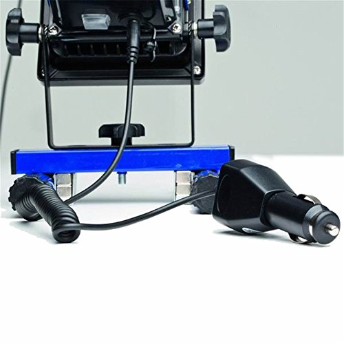 MCTECH® 50W Kaltweiß Blau Handlampe LED AKKU Arbeitsscheinwerfer Beleuchtung Outdoor Lampe Flutlicht - 5