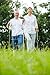 Produktbild Alu-Dibond-Bild 80 x 120 cm: "Paar Senioren macht gemeinsam Nordic Walking", Bild auf Alu-Dibond