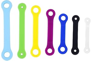 Paowsietiviity Cucchiaio in silicone anti-shake con cinghia