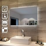 Touchfunktion für Ein- und Ausschalten durch Fingerberührung des Schalters, Montage: Horizontal/ Vertikal