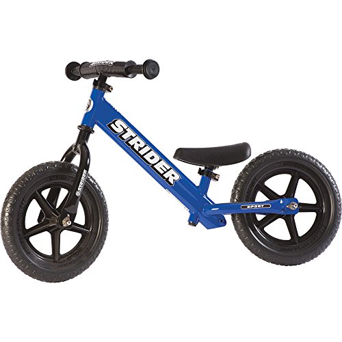 Strider - 12 Sport Balance Bike, Ages 18 Months to 5 Years, Blue Strider - 12 Sport Balance Bike, Ages 18 Months to 5 Years, Blue