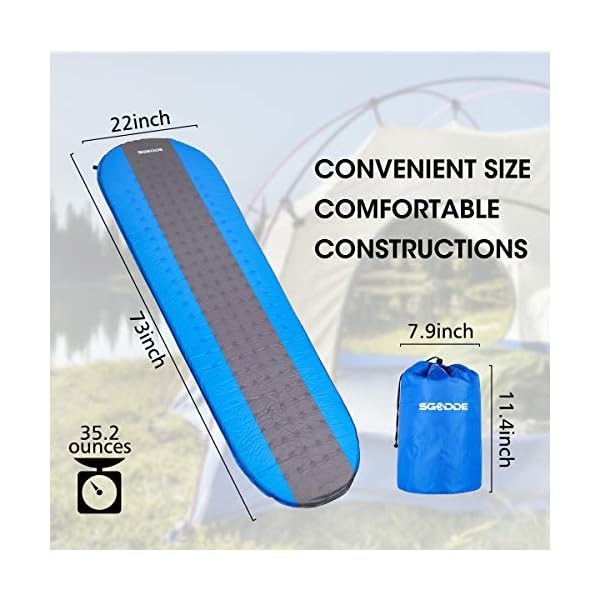 sgodde inflatable sleeping pad