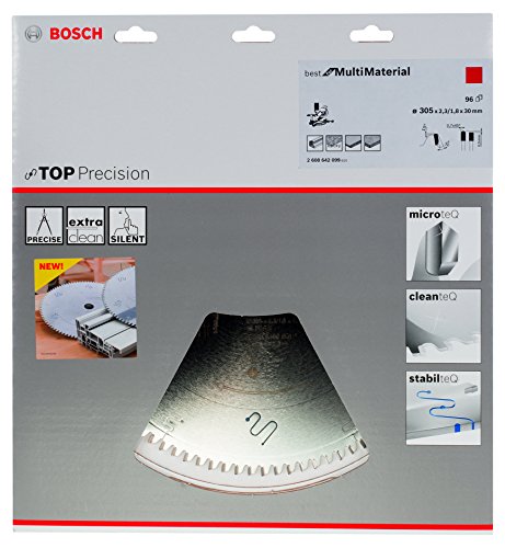 Bosch 2608642099 Kreissägeblatt Best for Multi 305 x 30 x 2.3 mm Z96TR-F - 2