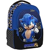 MARICART Zaino Ovetto Scuola Sonic 2 The Hedgehog 73419, Azurro, Taglia unica