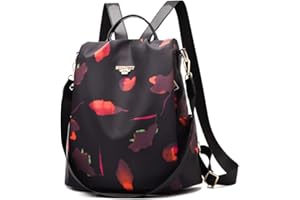 shepretty Zaino piccolo da donna Zaino Donna Borsa pelle Impermeabile casual borsetta
