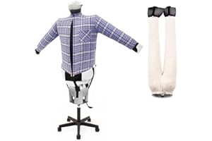 AEOLUS EOLO HOME & PROFESSIONAL EOLO Bügelpuppe SA06 SP INOX Basis mit Höhenverstellung und Rädern trocknet und bügelt automatisch Hemden Blusen Polos Pullovern Hosen Jeans mit warmer Luft 2 Programme Garantie 5 Jahre A ++