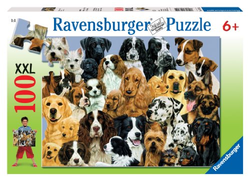 Preisvergleich Produktbild Puzzle 100 Teile Hunde Hunde Hunde ...(RV) 10745 von Ravensburger