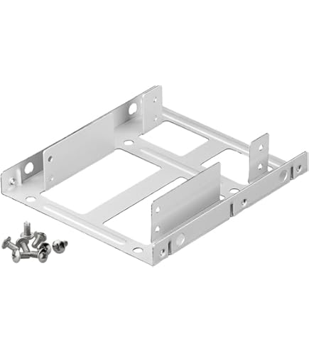 InLine Floppy-Einbaurahmen Schwarz - Praktischer Adapter Für 3,5" Laufwerke