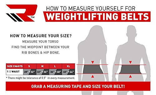 RDX Powerlifting Gewichthebergürtel Schnalle Rindsleder Bodybuilding Crossfit Fitness Trainingsgürtel Gym weightlifting Lever Belt Krafttraining - 4