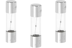 DEBFLEX Fusible électronique - Fusible verre - Fusible fusion lente - Fusible 1,6A - Fusible verre fusion lente 5x20 1,6A - Deblex 715736