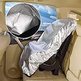 Funda aislante del calor salvando a los peques de quemaduras y sillas calientes, tambien ayuda a evitar que la sillita se descoloree y dañe por el sol directo