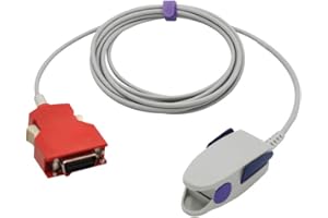 sino-k Medical Compatible Masimo Reusable Spo2 Sensor 2053 Adult Finger Clip 9.8 ft 20 Pin