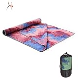 Aixcami Yoga Handtuch rutschfest Super Weich Schweißabsorbierend Hot Yoga-Handtuch für Pilates, Fitnessstudio und Workout