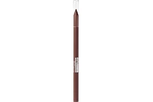 Maybelline New York, Tattoo Liner, Lápiz de Ojos Semi-permanente, Waterproof, No transferible, Tono: 911 Smooth Walnut, Marrón, 1.3 gr