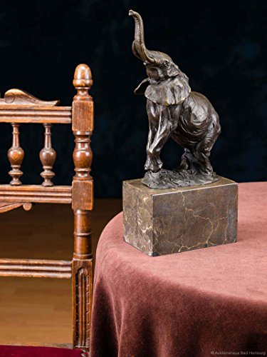 Bronze sculpture, elephant, bronze, marble, figure, sculpture, bronze figure