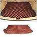 Produktbild SHUNAN-EU Auto Leder Kofferraum Matte Teppiche Matte Exklusiv für 7 series 730Li 740Li 750 xDrive 2009~2015 Bodenbedeckung Allwetterschutz, Wasserdichtes, Anti Rutsch Abriebfest Set Braun