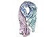 Produktbild CODELLO Schal Tuch scarf "D02 Art is Happiness" bunt pink grün blau weiß Col 18, Style H51024707