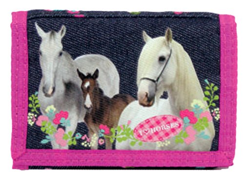 Preisvergleich Produktbild Maxi & Mini – Geldbörse mit Pferdemotiv, Geschenkidee