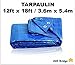 Price comparison product image TARPAULIN. HEAVY DUTY. 100% WATERPROOF. SIZE : 12ft x 18ft