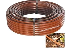 Suinga - TUYAU D'IRRIGATION 16MM MARRON, sans goutteurs, 100m.