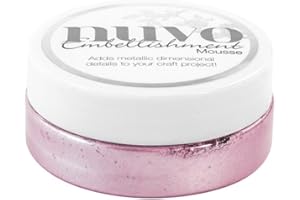 Nuvo By Tonic Studios Tonic Studios Nuvo Embellishment Mousse Lilac Lavender Artigianato della Carta, Small