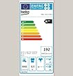 Beko WML 81633 MEU Waschmaschine FL / A+++ / 192 kWh/Jahr / 1600 UpM / 8 kg / Mengenautomatik / Unterbaufähig / Watersafe / Digitales Display / weiß by Beko