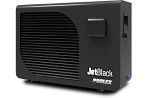POOLEX Pompe à Chaleur Piscine JetBlack 7 KW pour piscines jusqu'à 40m³