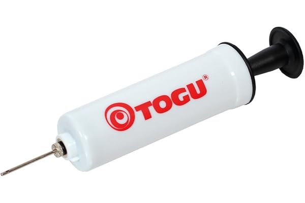 Togu / 965550 Pompe pour ballon Double chambre Blanc
