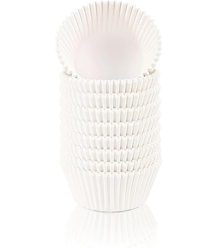 Pirottini Per Cupcake Resistenti Al Forno - 100 Pezzi Blu E Marrone - Foto 4