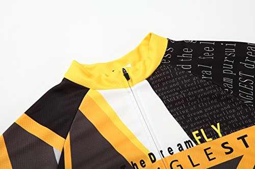 [Größe:S-5XL][option:Trägerhose,3D 2.8cm Sitzpolster] Fahrrad Trikot Langarm Radhose Radtrikot Fahrradbekleidung Herren Männer Hemd mit lange Ärmeln Set Cycling OutdoorTrikots Windjacke Neue - 2