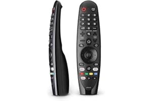 Uniwersalny pilot LG Magic do Smart TV firmy Vorlich® - kompatybilny ze wszystkimi modelami LG - 1 rok (bez sterowania głosem lub funkcji wskaźnika)