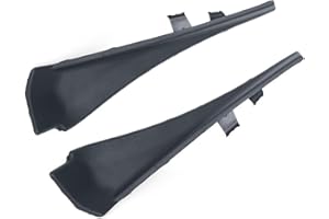 Vuzmode 1 paire for Nissan, for X-Trail, for Xtrail T32, for Rogue 2014-2018, revêtement d'habillage de capot d'essuie-glace avant panneau de cou de plaque de déflecteur d'eau Couvercle de balai d'ess