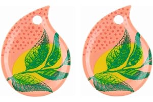 UDC DLP, Lot de Deux reposes sachets de thé en mélamine vitaminé