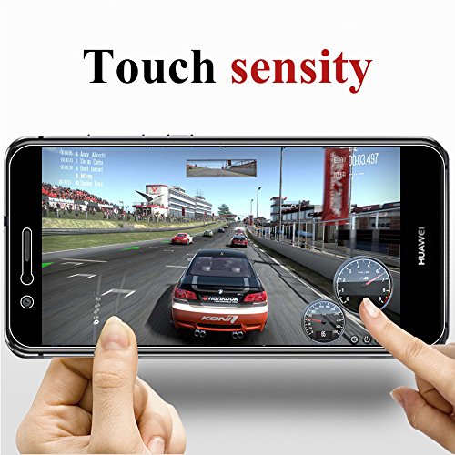  3 unidades  Protector de Pantalla Huawei P10 Lite  Owade Protector Cristal Templado Resistentes a los Golpes y Rayado  sin Burbujas para Huawei P10 Lite NO para P10 - Transparente