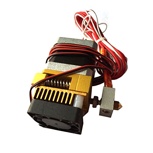 AptoFun 3D Drucker MK8 All Metal Extruder mit 0.4mm Düse / Düse für 3D Printer Reprap Mendel MakerBot, Prusa i3 & Rework - 4