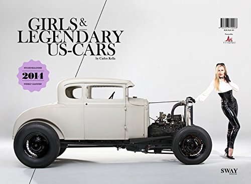 Girls & legendary US-Cars 2014: Wochenkalender