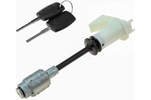 YAOPEI Barillet Serrure de Capot +2 Clés pour For-d Focus C-Max MK2 Kit de Réparation de Loquet de Verrouillage 4556337