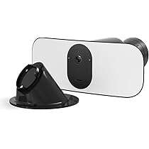 Arlo Floodlight Security Camera Outdoor + Solar Panel, Quality 2K HDR, 160° Wide Angle, Weatherproof, Colour Night Vision, Ringing Alarm Siren, Up To 3000 Lumen, 2-Way Talk, Free Trial Secure