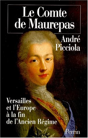 couverture de : Comte de maurepas    (le)