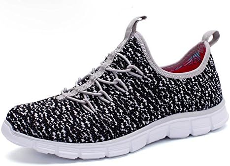 KUKI Mesh breathable shoes casual sports shoes student net shoes running travel flat shoes autumn ladies shoes, black, US5.5/EU35/UK3.5/CN35