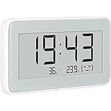 Xiaomi Temperature And Humidity Monitor Pro, Monitor Di Temperatura e Umidità Con Bluetooth, Display Con Orario e-ink, Connet