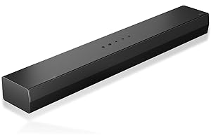 LG S20A - Barre de Son Intelligente, Bluetooth, 50 W, 2.0 canaux, compacte avec Double woofer intégré, Dolby Digital, DTS Digital Surround, Noir