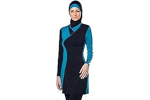 TianMai Neue Muslimische Bademode Muslim Islamischen Bescheidene Full Cover Badebekleidung Modest Swimwear Beachwear Burkini für Frauen