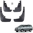 Kozdiko Car O.E Type Custom Fit Front and Rear Mud Flap Guard Compatible for Toyota Innova