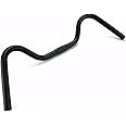 SENQI Road Bicycle MTB Handlebar Comfortable Vintage Highway Fixed Gear Handlebar M Aluminum Alloy Riser Bar (25.4mm x 540mm, 600mm)
